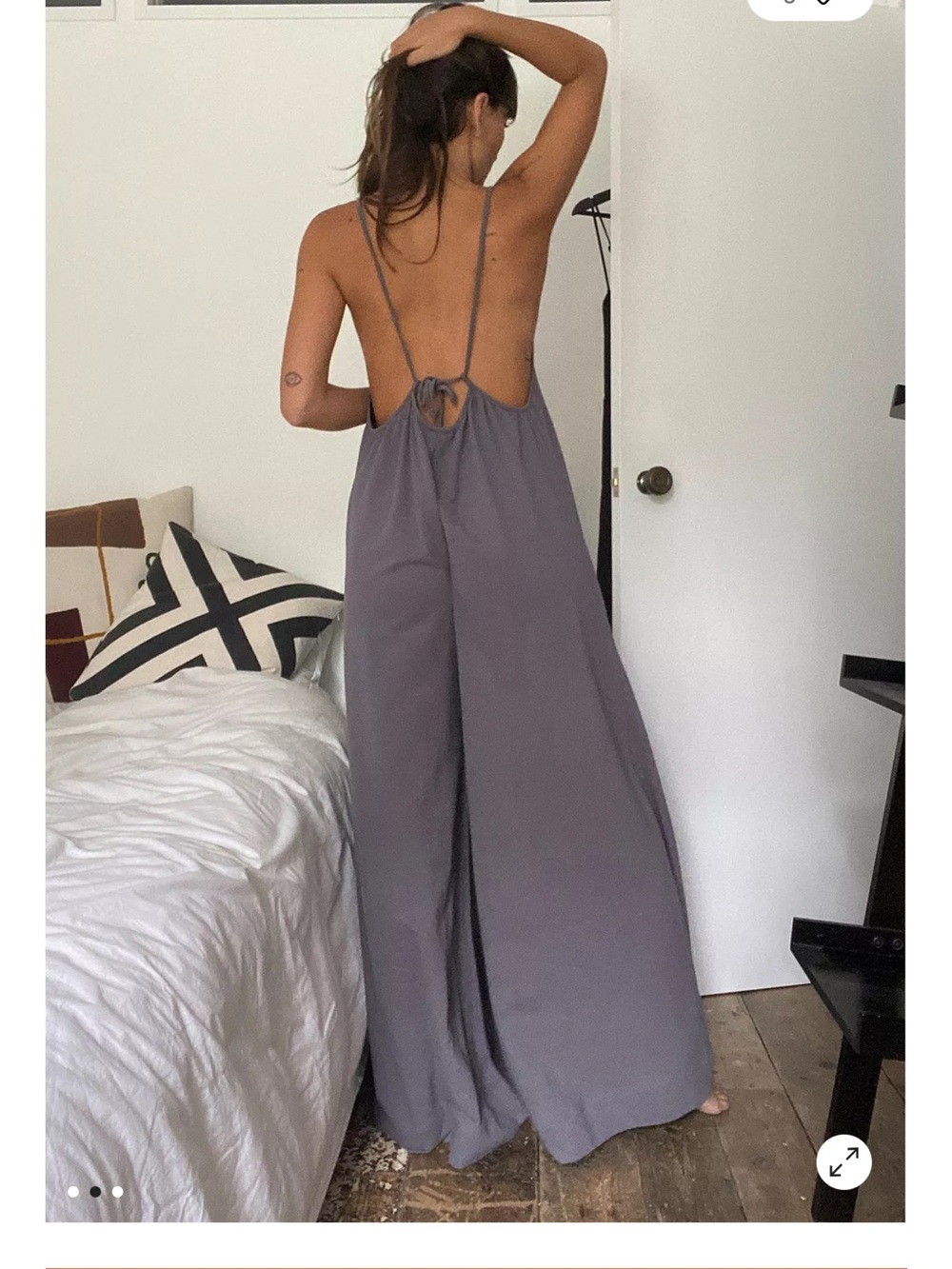 Out From Under Joey Wide Leg Jumpsuit